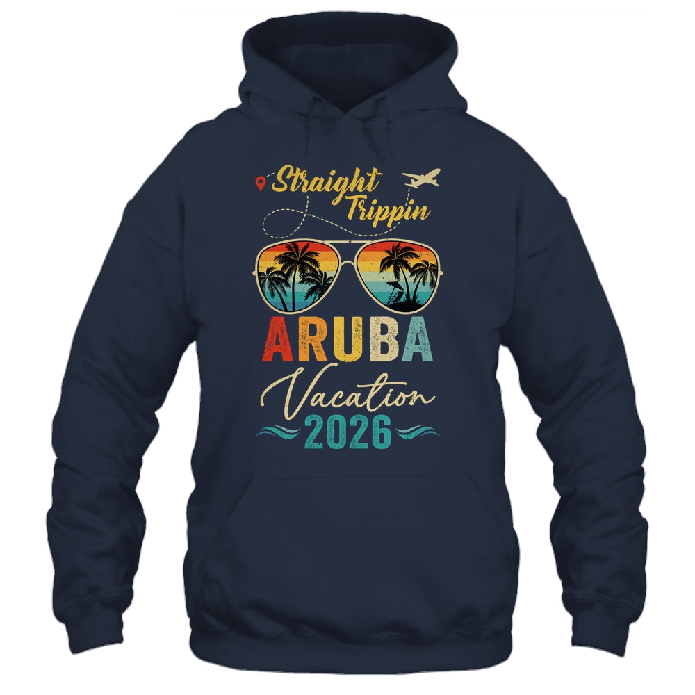Straight Trippin Aruba 2026 Family Summer Vacation Shirt & Tank Top | siriusteestore