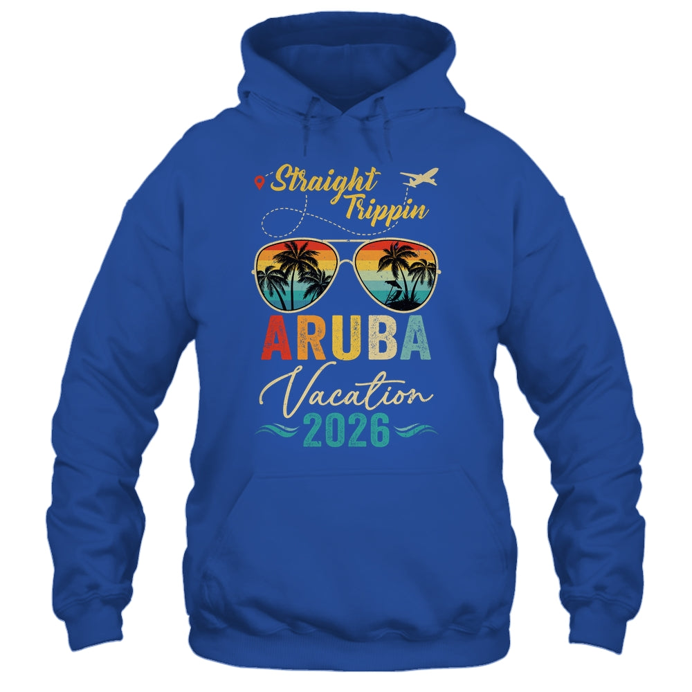 Straight Trippin Aruba 2026 Family Summer Vacation Shirt & Tank Top | siriusteestore
