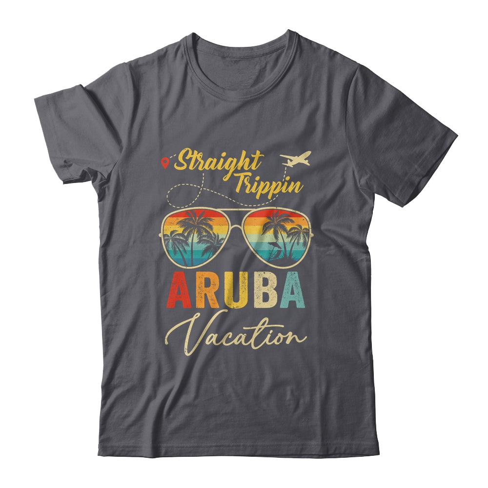 Straight Trippin Aruba Vacation 2024 Family Summer Shirt & Tank Top | siriusteestore