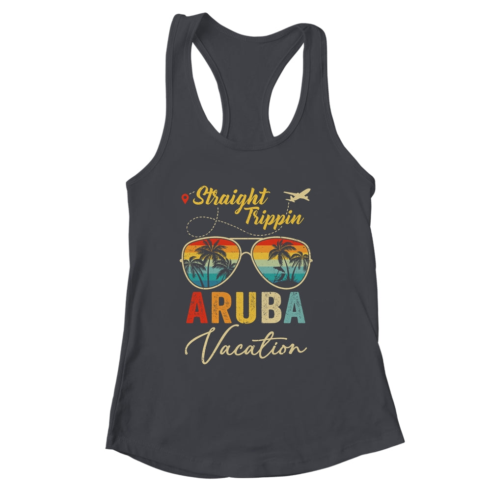 Straight Trippin Aruba Vacation 2024 Family Summer Shirt & Tank Top | siriusteestore