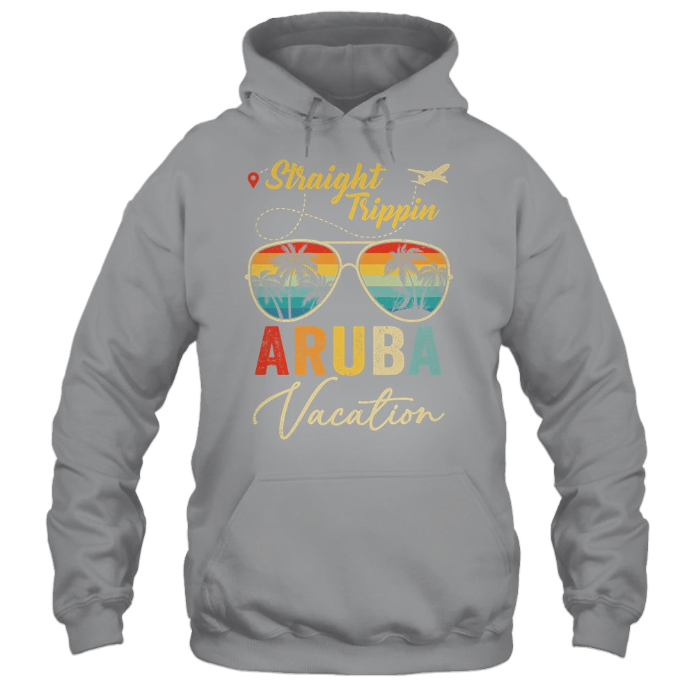 Straight Trippin Aruba Vacation 2024 Family Summer Shirt & Tank Top | siriusteestore