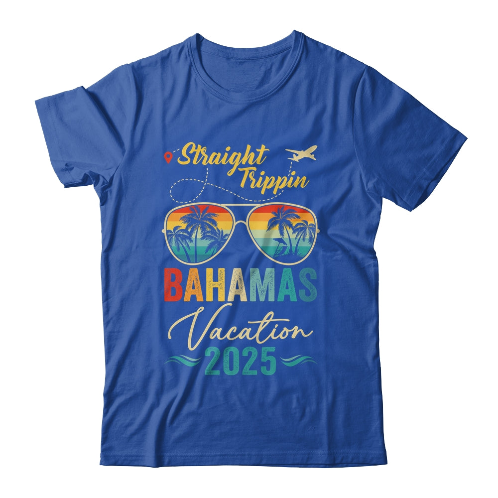 Straight Trippin Bahamas 2025 Family Summer Vacation Shirt & Tank Top | siriusteestore