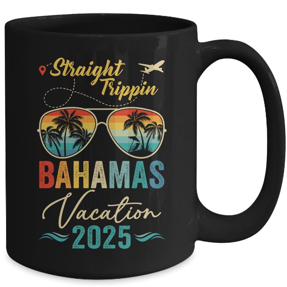 Straight Trippin Bahamas 2025 Family Summer Vacation Mug | siriusteestore