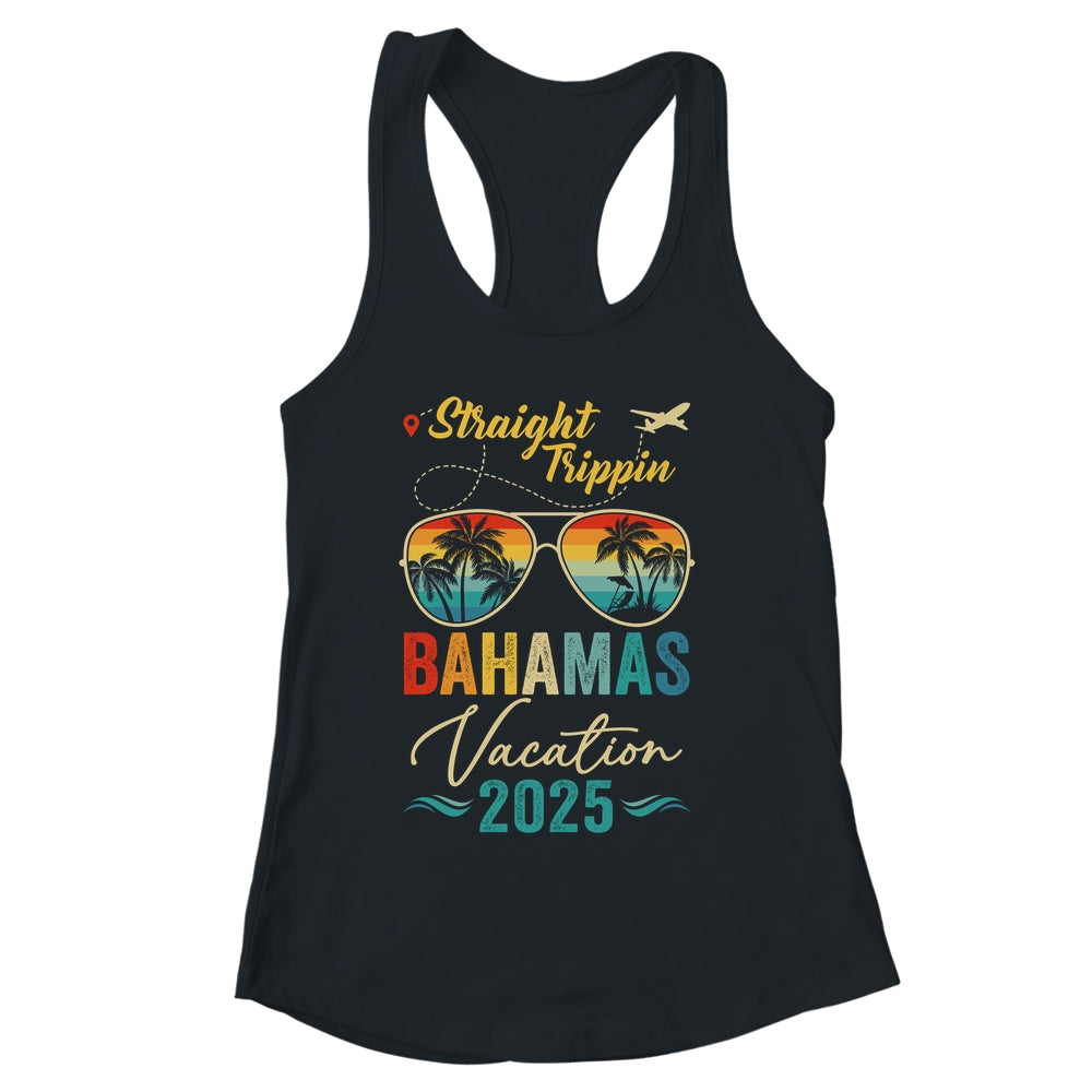 Straight Trippin Bahamas 2025 Family Summer Vacation Shirt & Tank Top | siriusteestore