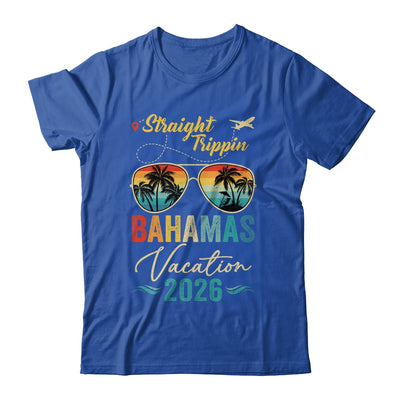 Straight Trippin Bahamas 2026 Family Summer Vacation Shirt & Tank Top | siriusteestore
