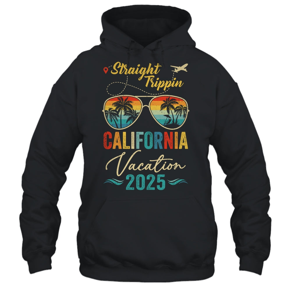 Straight Trippin California 2025 Family Summer Vacation Shirt & Tank Top | siriusteestore