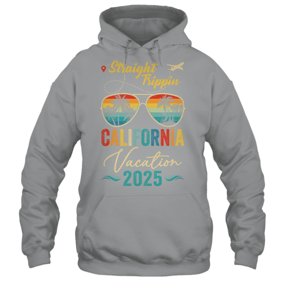 Straight Trippin California 2025 Family Summer Vacation Shirt & Tank Top | siriusteestore