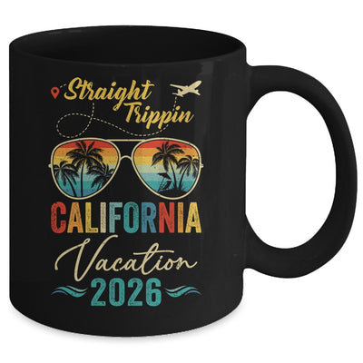 Straight Trippin California 2026 Family Summer Vacation Mug | siriusteestore
