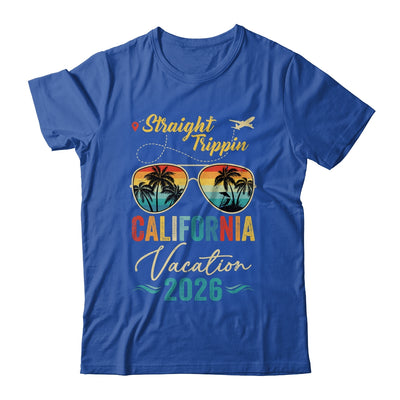 Straight Trippin California 2026 Family Summer Vacation Shirt & Tank Top | siriusteestore