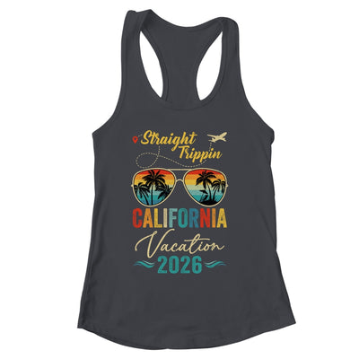 Straight Trippin California 2026 Family Summer Vacation Shirt & Tank Top | siriusteestore