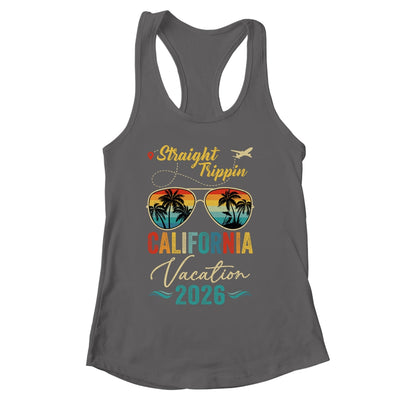 Straight Trippin California 2026 Family Summer Vacation Shirt & Tank Top | siriusteestore