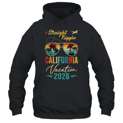 Straight Trippin California 2026 Family Summer Vacation Shirt & Tank Top | siriusteestore
