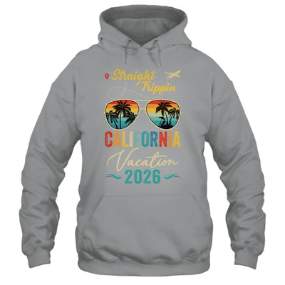 Straight Trippin California 2026 Family Summer Vacation Shirt & Tank Top | siriusteestore
