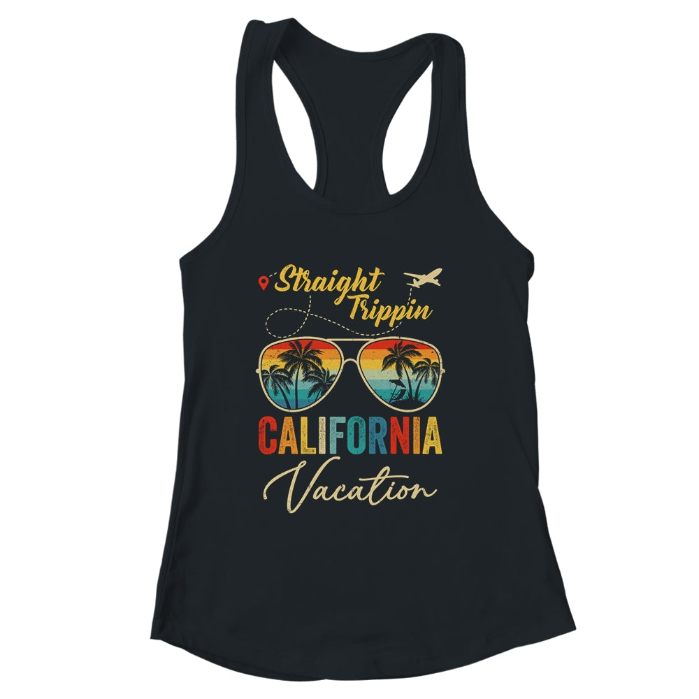 Straight Trippin California Vacation 2024 Family Summer Shirt & Tank Top | siriusteestore