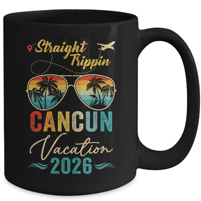 Straight Trippin Cancun 2026 Family Summer Vacation Mug | siriusteestore