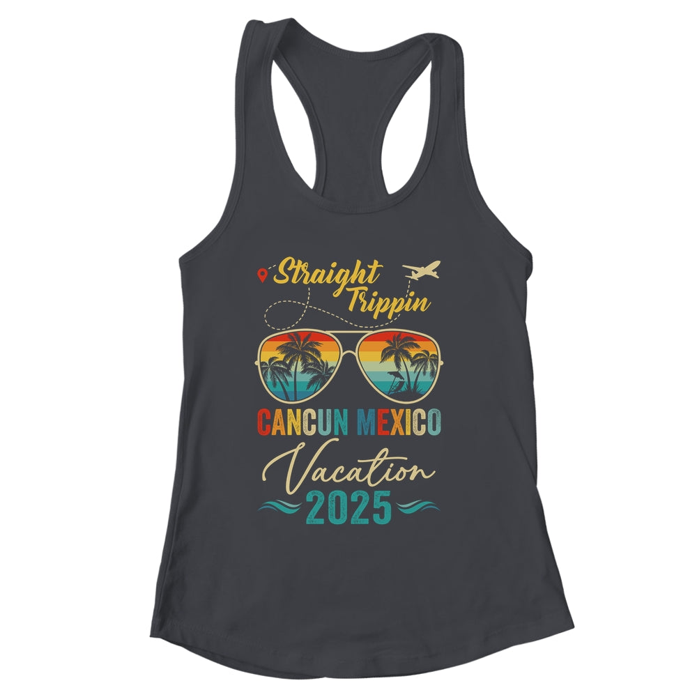 Straight Trippin Cancun Mexico 2025 Family Summer Vacation Shirt & Tank Top | siriusteestore