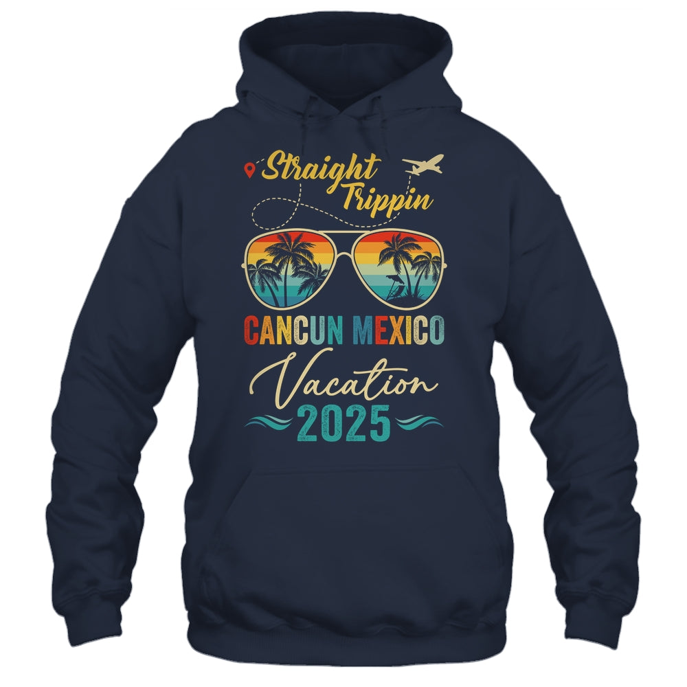 Straight Trippin Cancun Mexico 2025 Family Summer Vacation Shirt & Tank Top | siriusteestore
