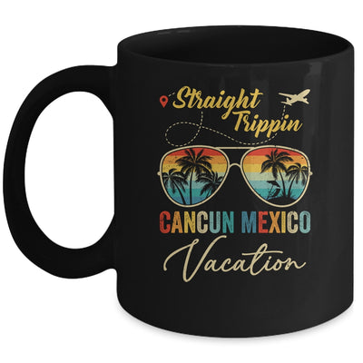 Straight Trippin Cancun Mexico Vacation 2024 Family Summer Mug | siriusteestore