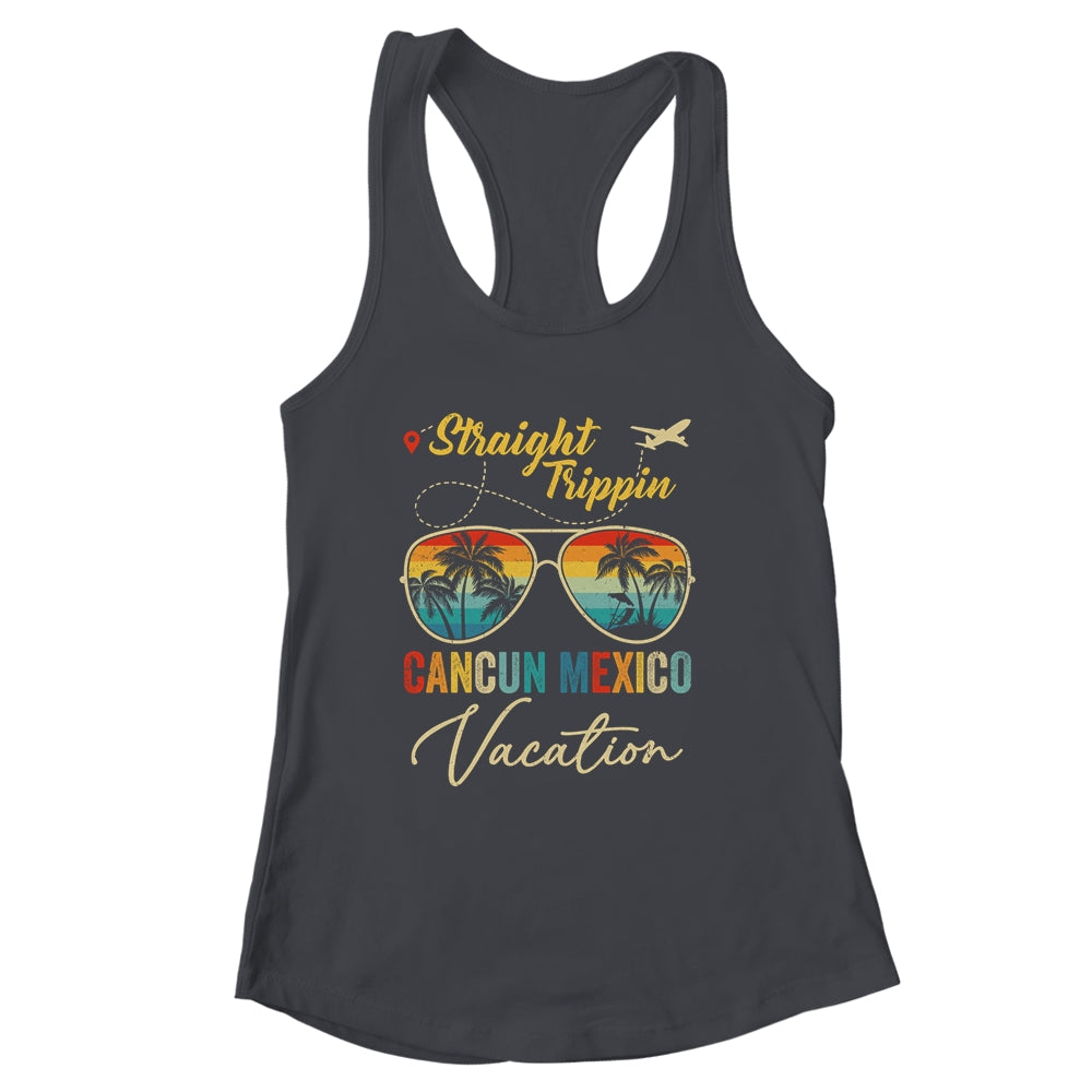 Straight Trippin Cancun Mexico Vacation 2024 Family Summer Shirt & Tank Top | siriusteestore