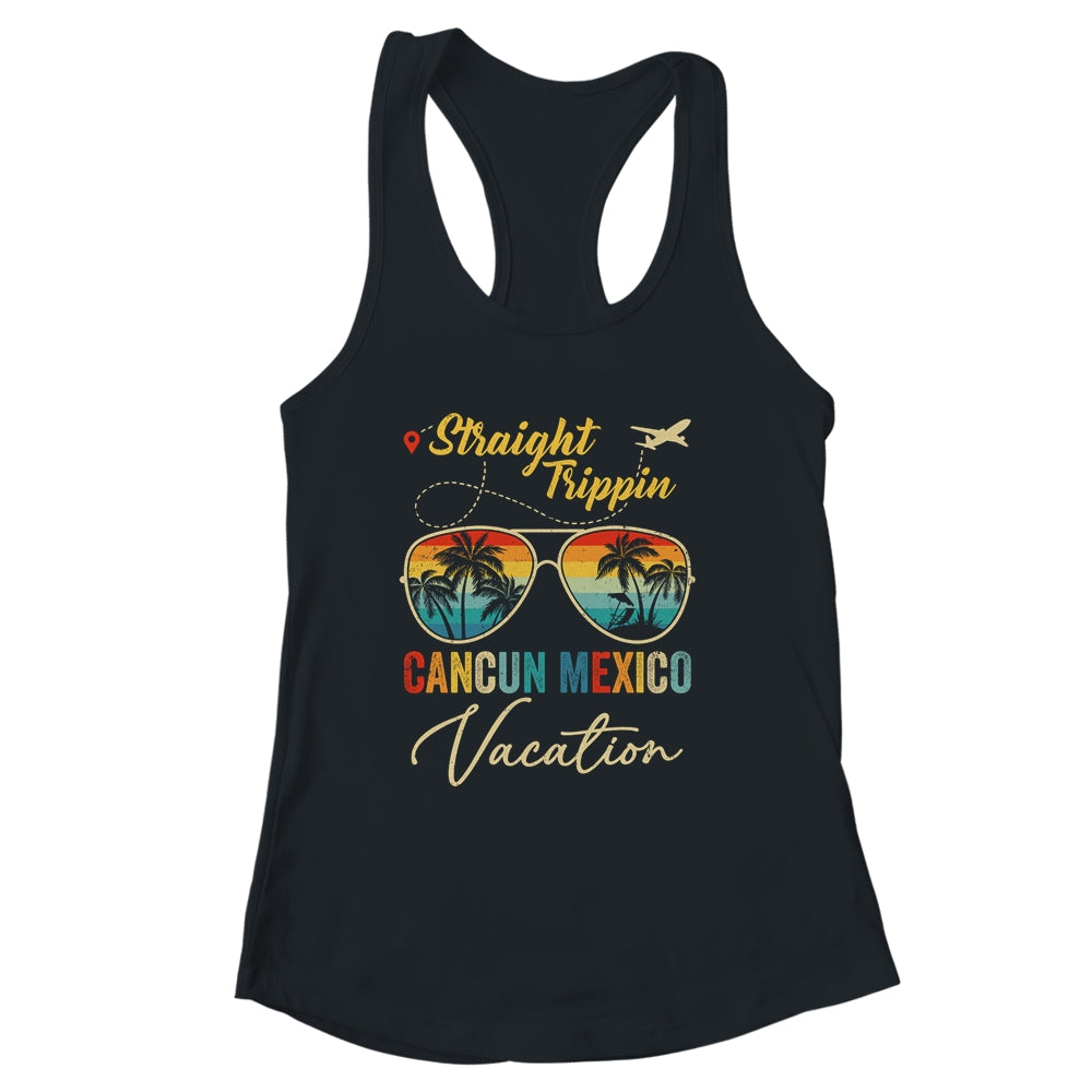 Straight Trippin Cancun Mexico Vacation 2024 Family Summer Shirt & Tank Top | siriusteestore