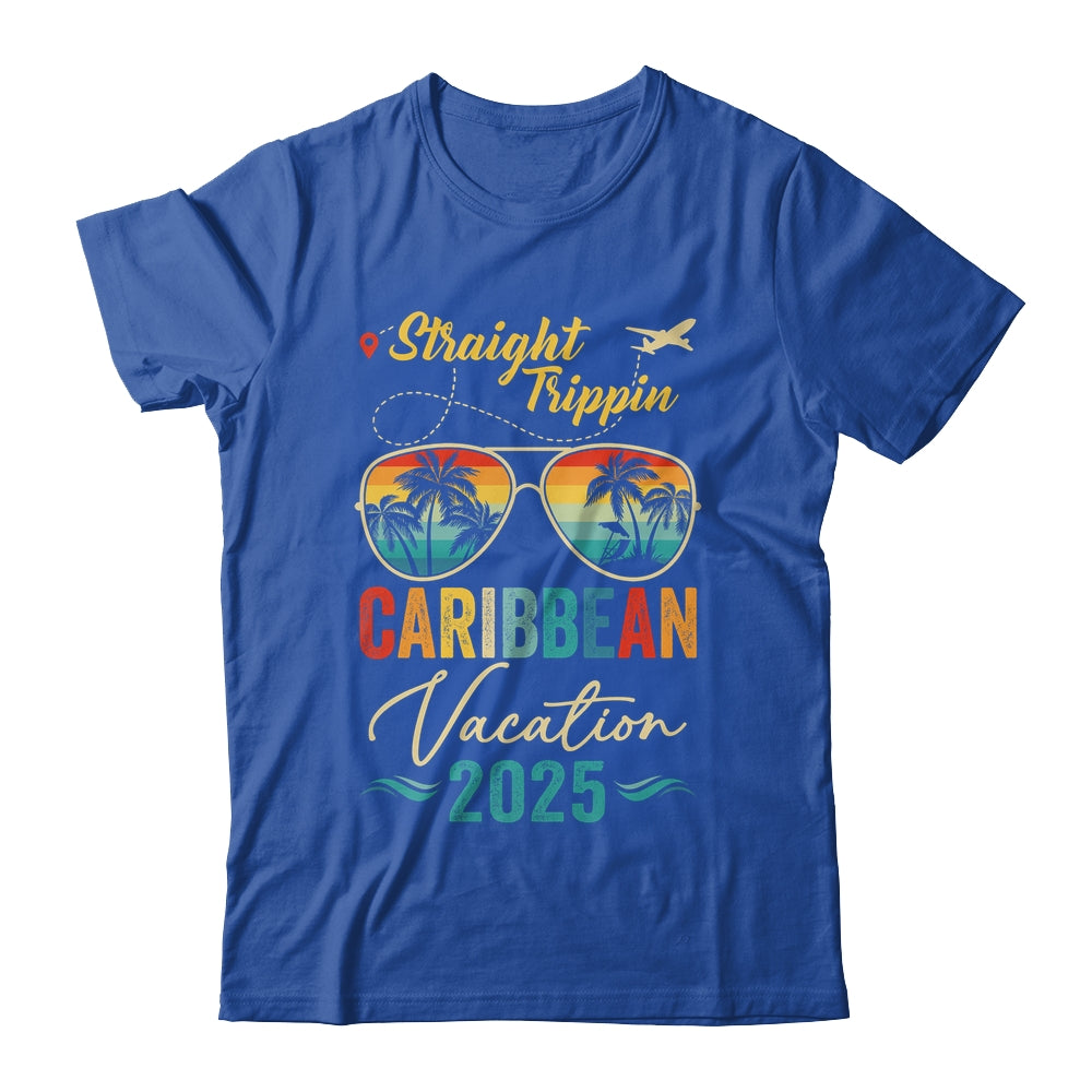 Straight Trippin Caribbean 2025 Family Summer Vacation Shirt & Tank Top | siriusteestore
