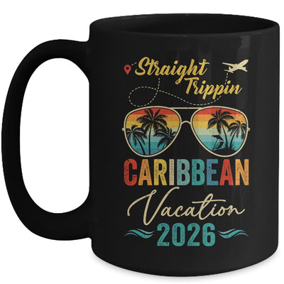 Straight Trippin Caribbean 2026 Family Summer Vacation Mug | siriusteestore