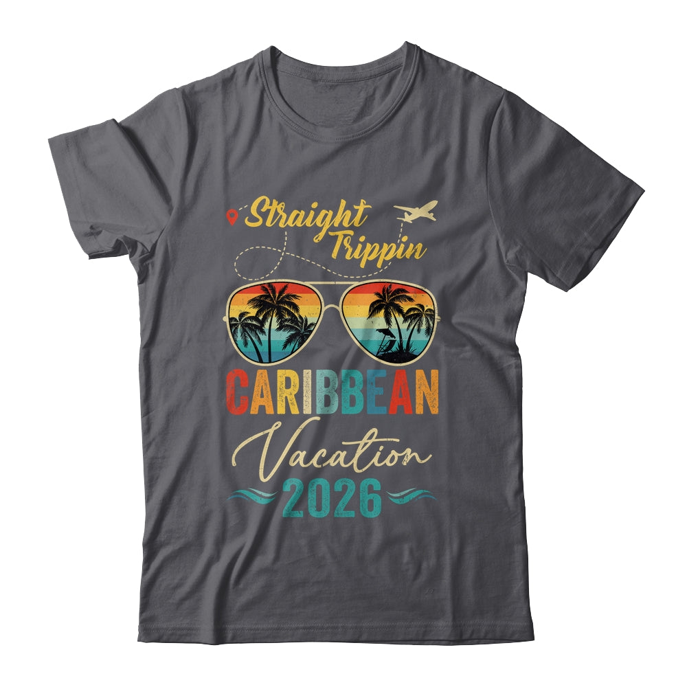 Straight Trippin Caribbean 2026 Family Summer Vacation Shirt & Tank Top | siriusteestore