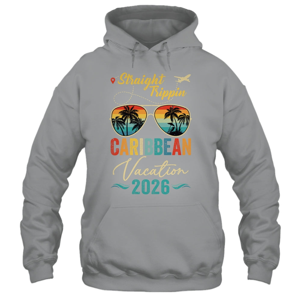 Straight Trippin Caribbean 2026 Family Summer Vacation Shirt & Tank Top | siriusteestore