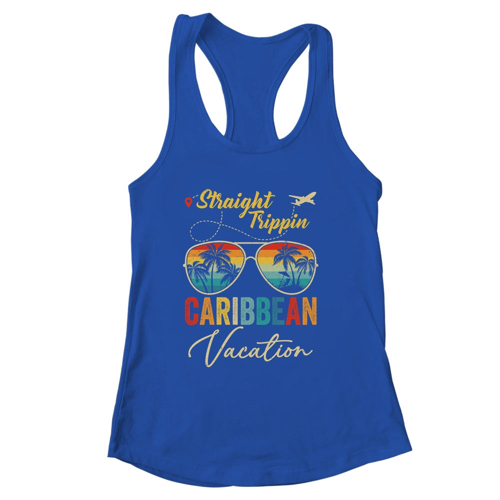Straight Trippin Caribbean Vacation 2024 Family Summer Shirt & Tank Top | siriusteestore