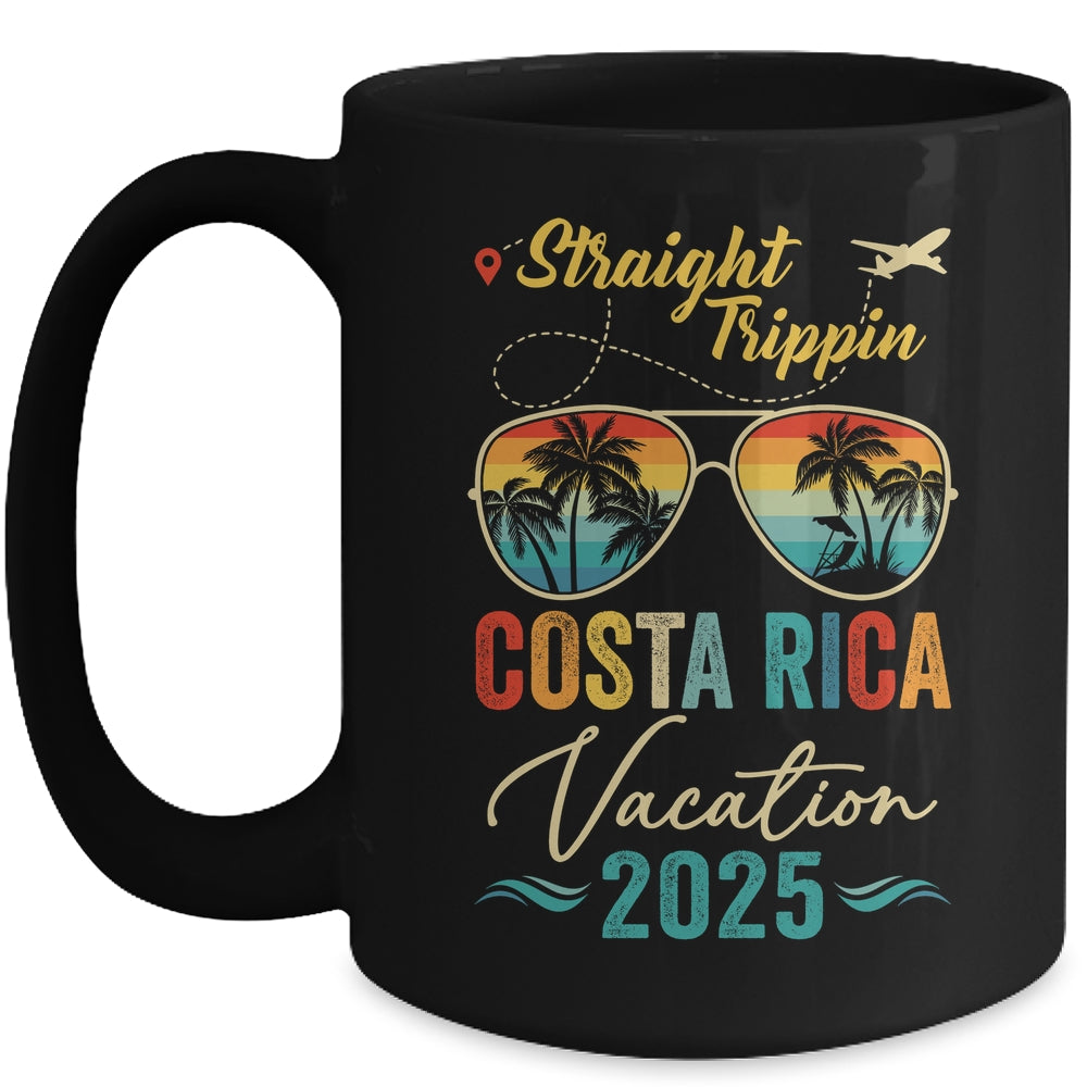 Straight Trippin Costa Rica 2025 Family Summer Vacation Mug | siriusteestore