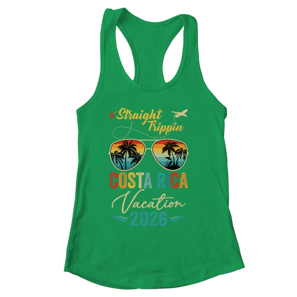 Straight Trippin Costa Rica 2026 Family Summer Vacation Shirt & Tank Top | siriusteestore