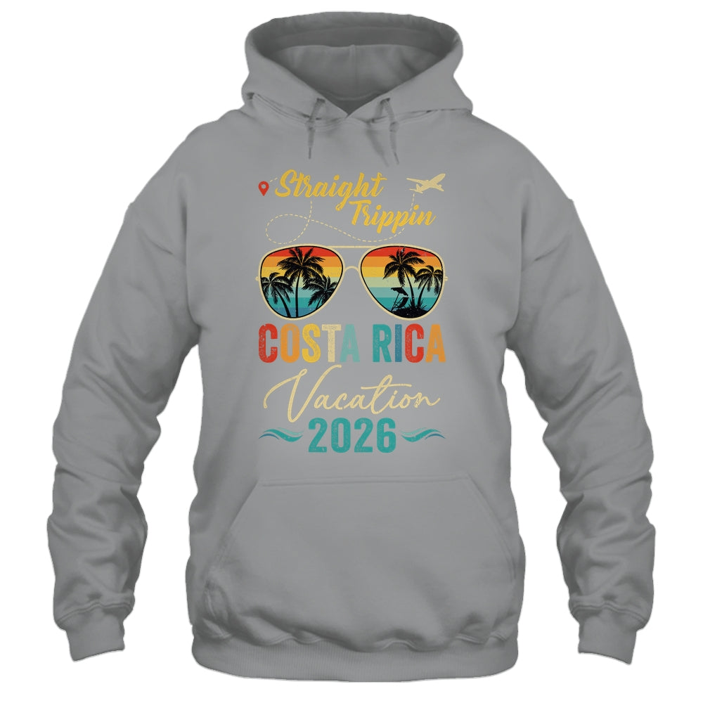 Straight Trippin Costa Rica 2026 Family Summer Vacation Shirt & Tank Top | siriusteestore