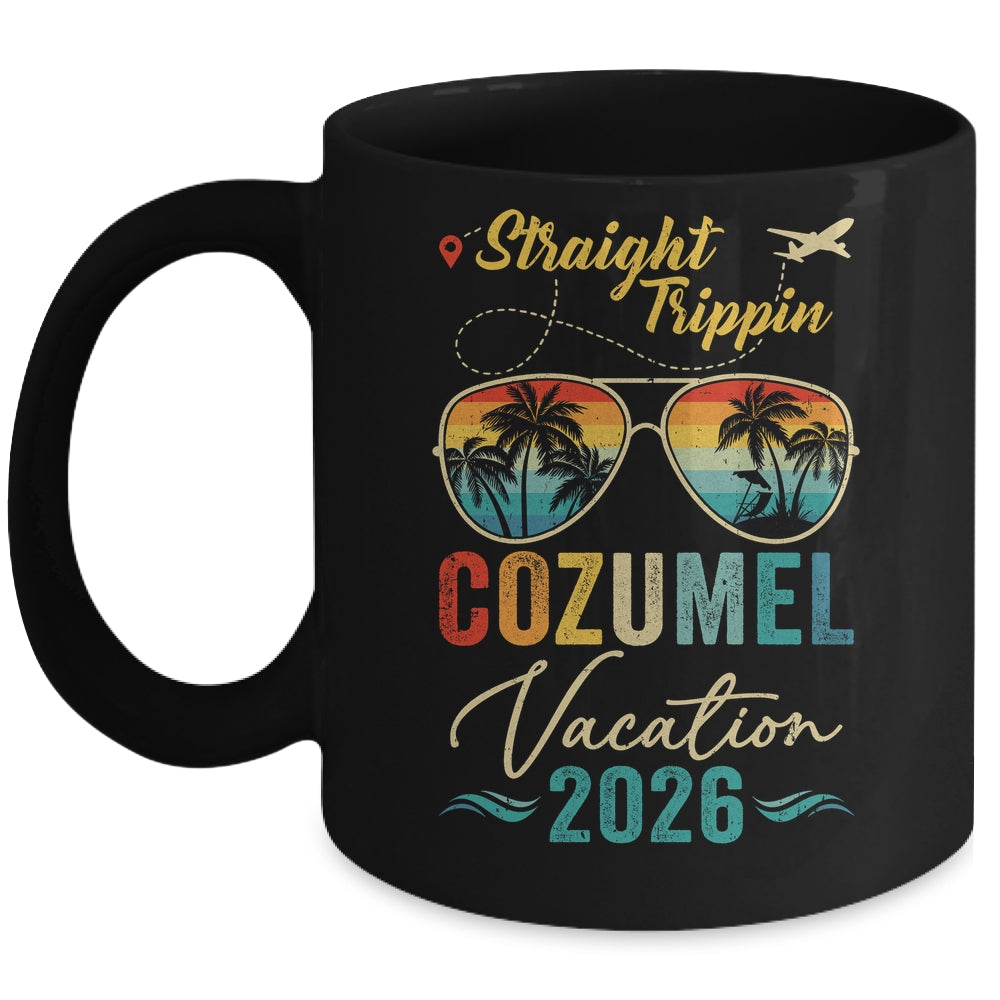 Straight Trippin Cozumel 2026 Family Summer Vacation Mug | siriusteestore