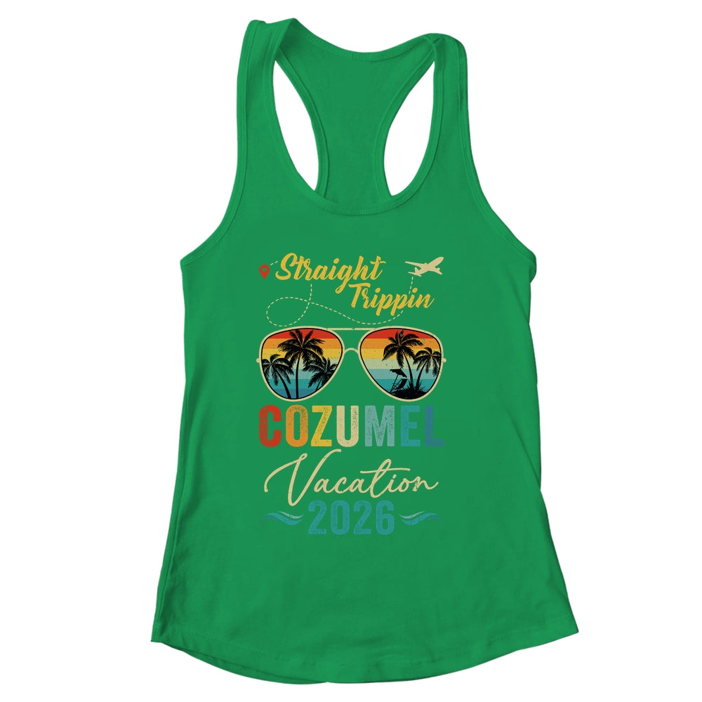 Straight Trippin Cozumel 2026 Family Summer Vacation Shirt & Tank Top | siriusteestore