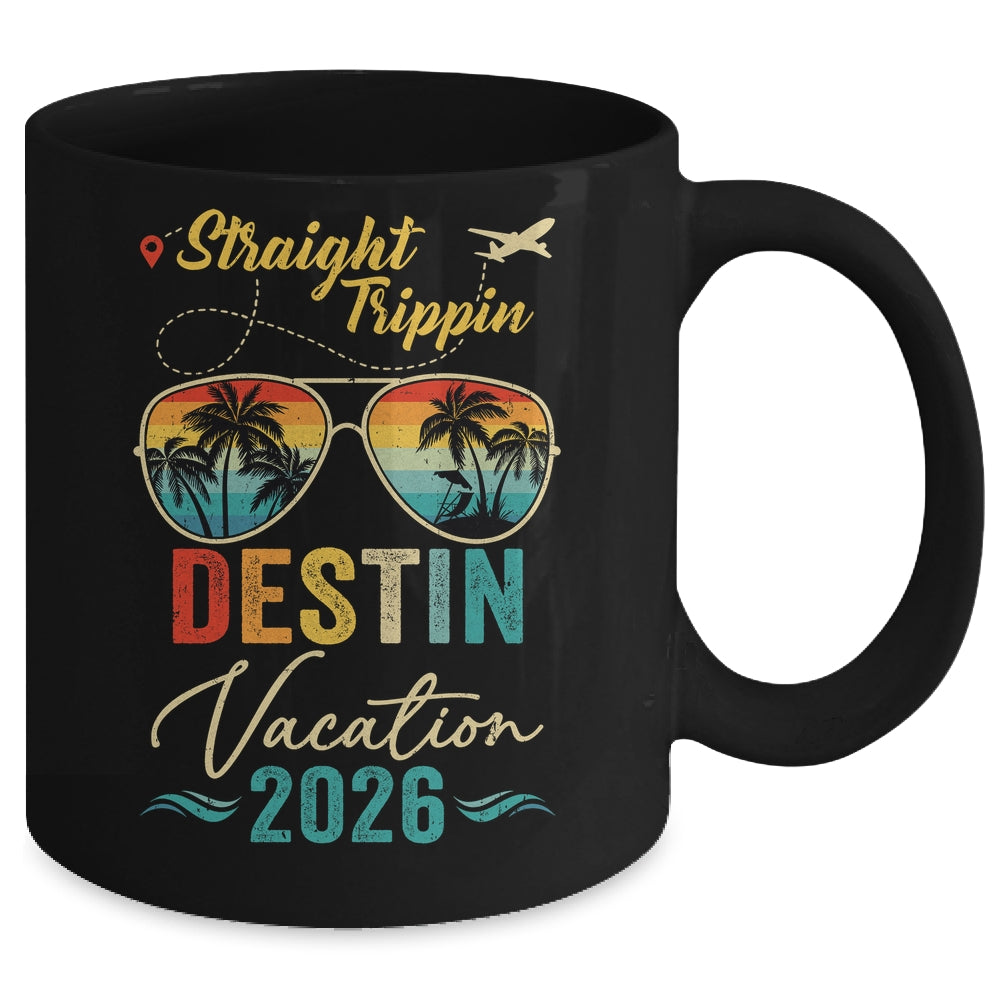 Straight Trippin Destin 2026 Family Summer Vacation Mug | siriusteestore