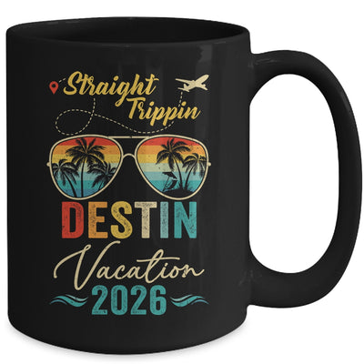 Straight Trippin Destin 2026 Family Summer Vacation Mug | siriusteestore