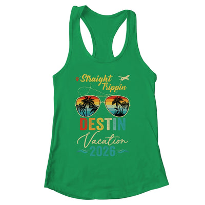Straight Trippin Destin 2026 Family Summer Vacation Shirt & Tank Top | siriusteestore