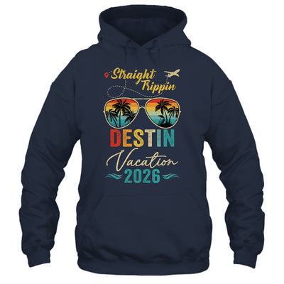 Straight Trippin Destin 2026 Family Summer Vacation Shirt & Tank Top | siriusteestore