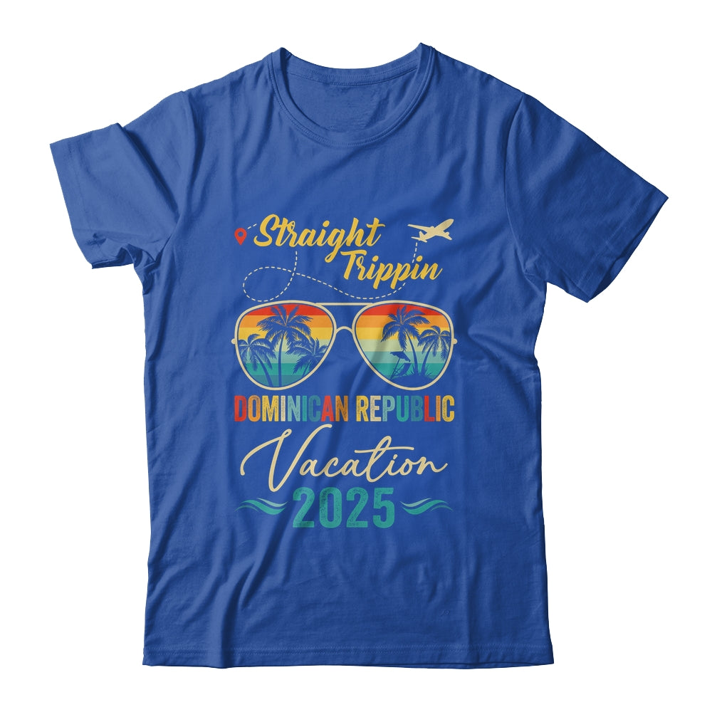 Straight Trippin Dominican Republic 2025 Family Summer Vacation Shirt & Tank Top | siriusteestore