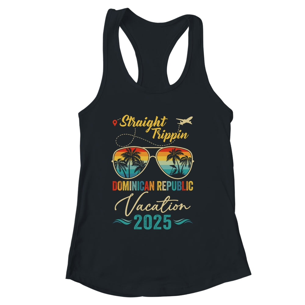 Straight Trippin Dominican Republic 2025 Family Summer Vacation Shirt & Tank Top | siriusteestore