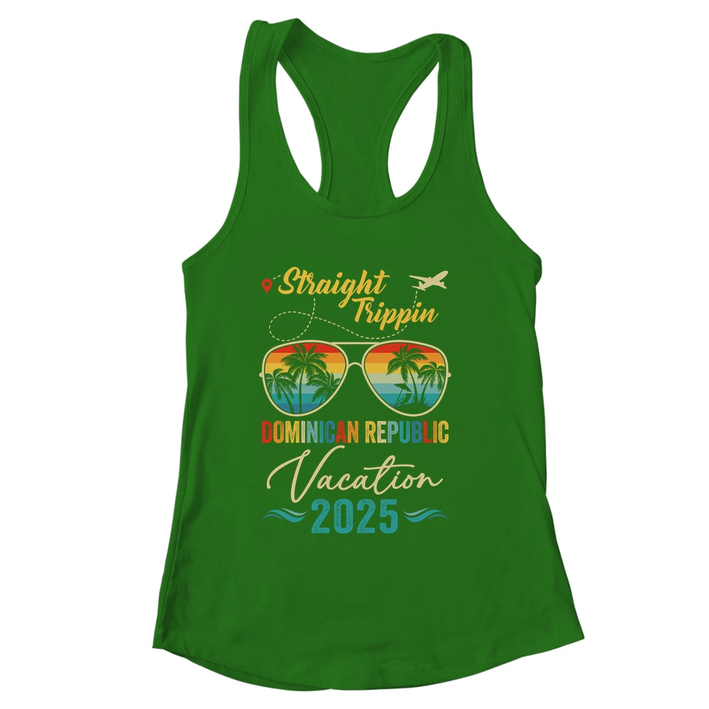 Straight Trippin Dominican Republic 2025 Family Summer Vacation Shirt & Tank Top | siriusteestore
