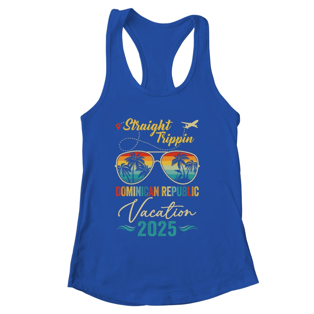 Straight Trippin Dominican Republic 2025 Family Summer Vacation Shirt & Tank Top | siriusteestore