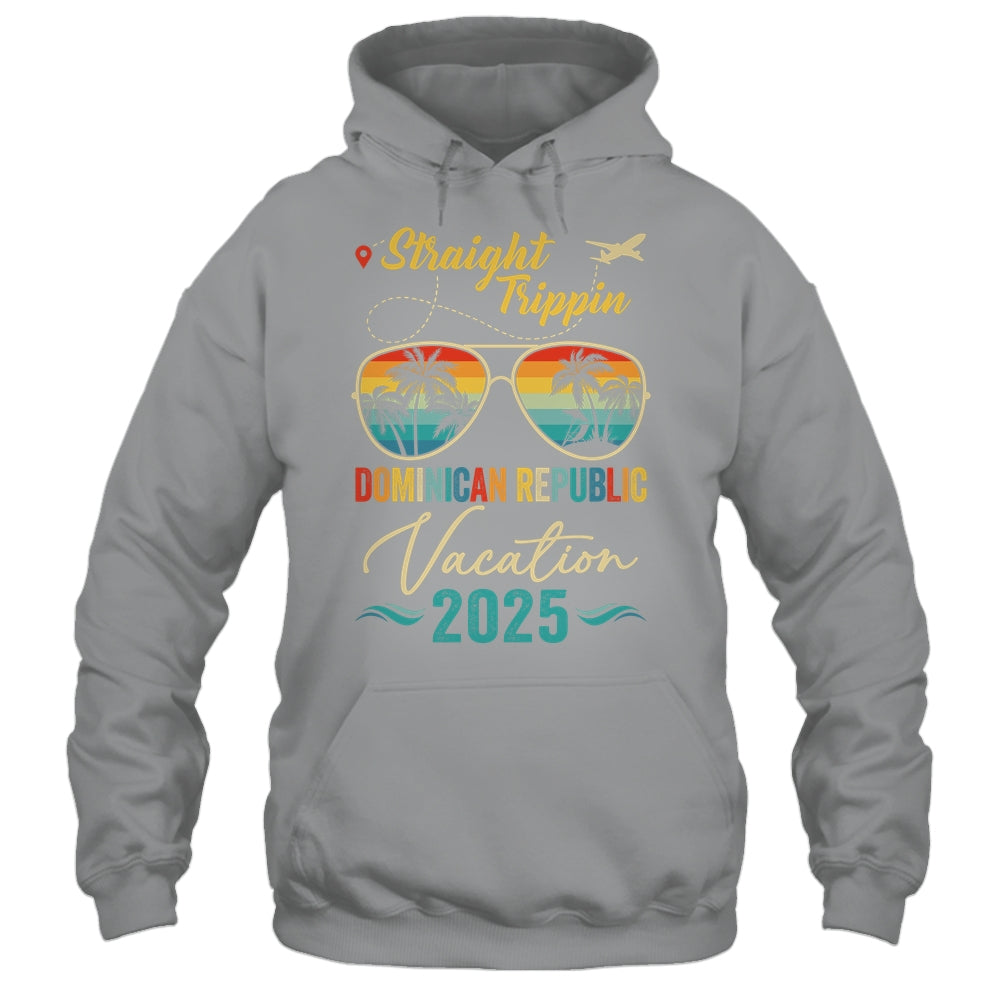 Straight Trippin Dominican Republic 2025 Family Summer Vacation Shirt & Tank Top | siriusteestore