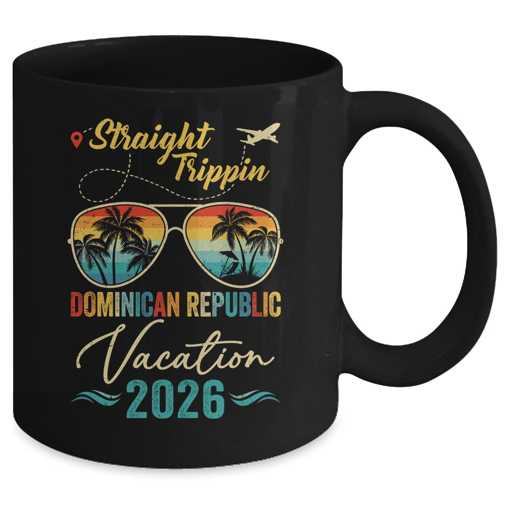 Straight Trippin Dominican Republic 2026 Family Summer Vacation Mug | siriusteestore
