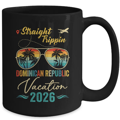 Straight Trippin Dominican Republic 2026 Family Summer Vacation Mug | siriusteestore