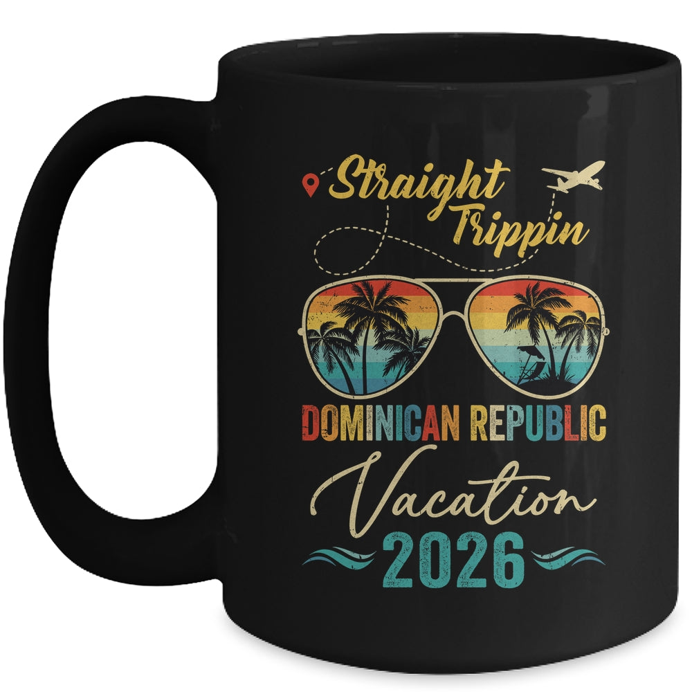 Straight Trippin Dominican Republic 2026 Family Summer Vacation Mug | siriusteestore