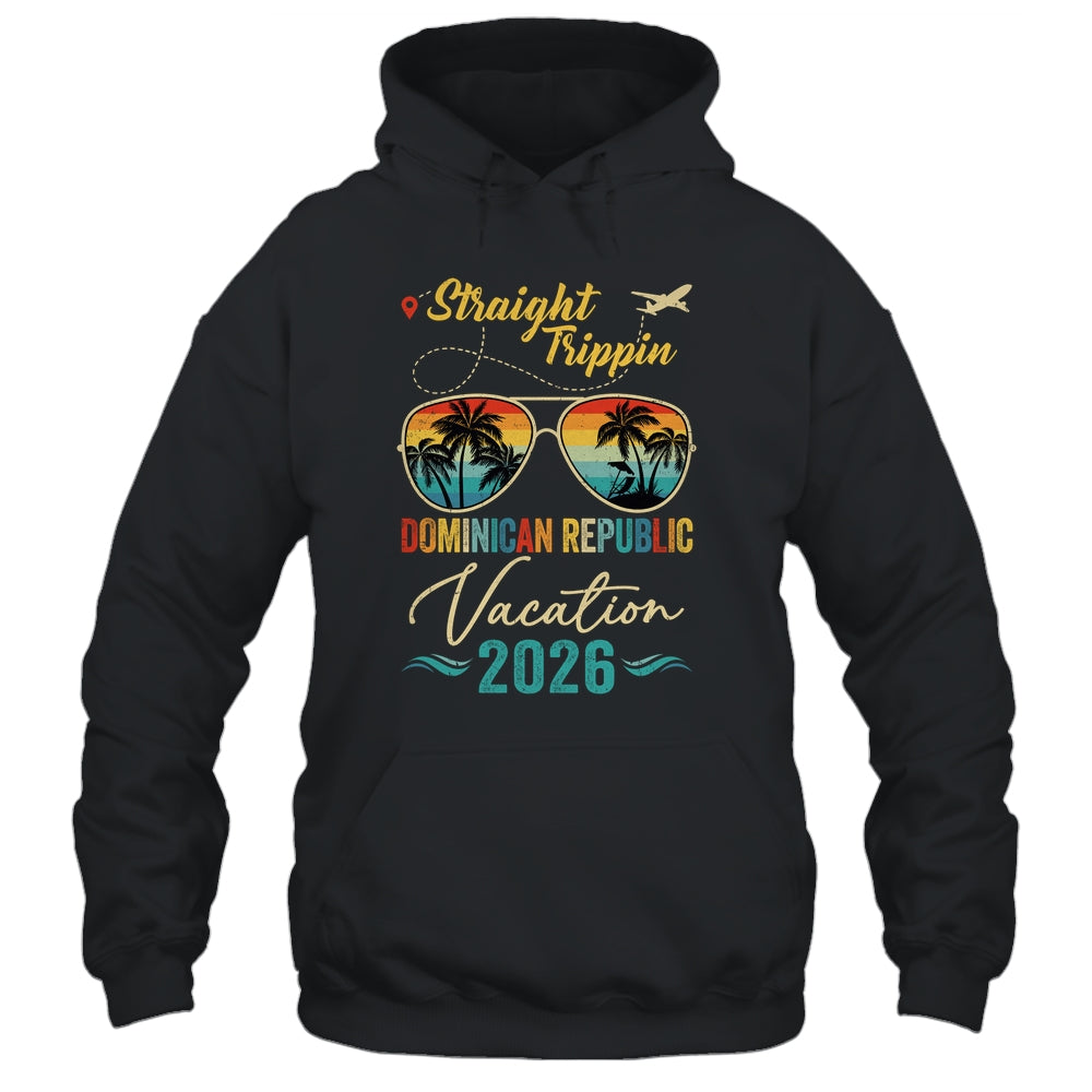 Straight Trippin Dominican Republic 2026 Family Summer Vacation Shirt & Tank Top | siriusteestore