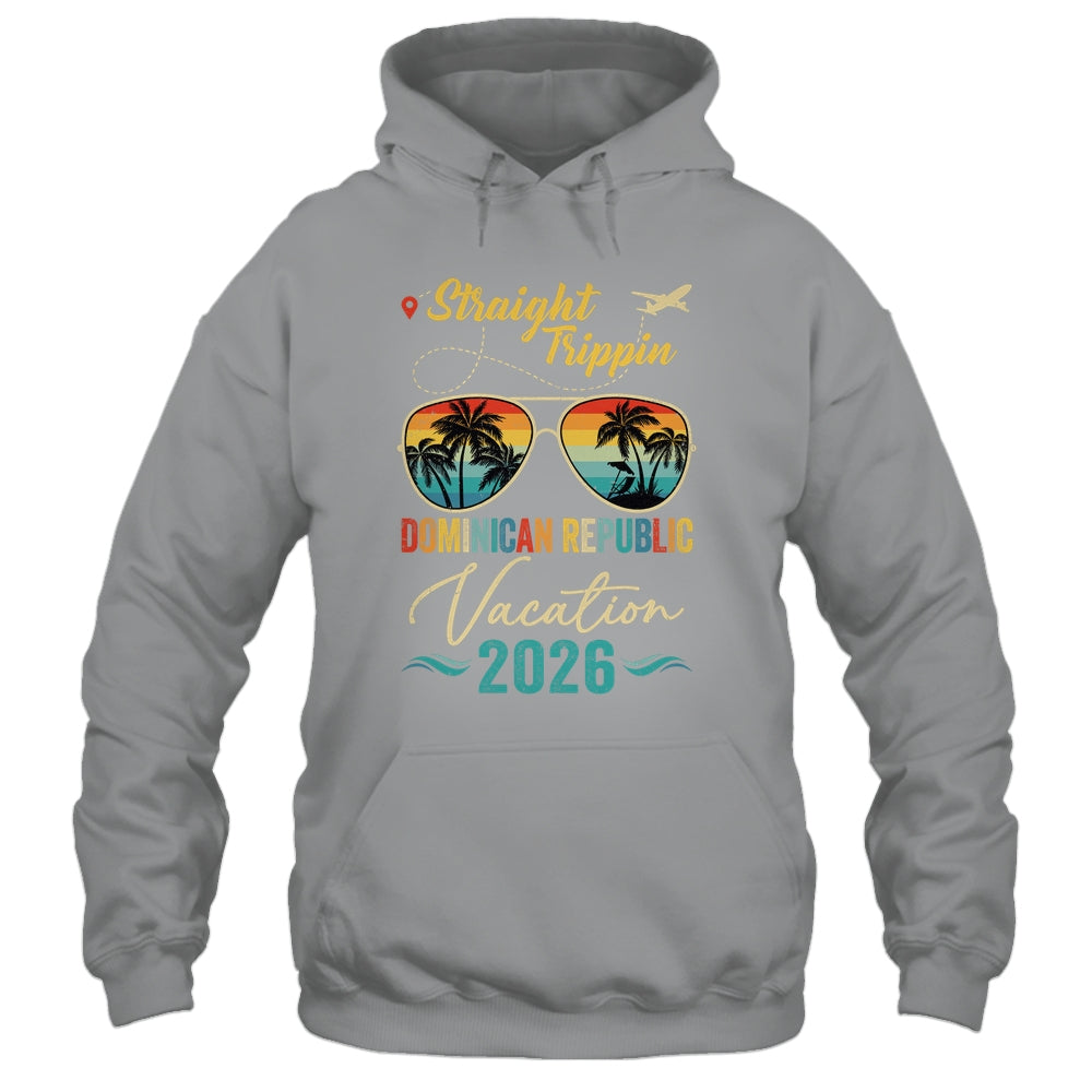 Straight Trippin Dominican Republic 2026 Family Summer Vacation Shirt & Tank Top | siriusteestore