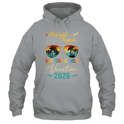 Straight Trippin Dominican Republic 2026 Family Summer Vacation Shirt & Tank Top | siriusteestore