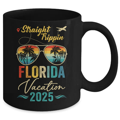 Straight Trippin Florida 2025 Family Summer Vacation Mug | siriusteestore